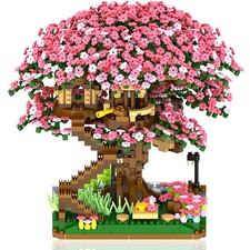 Mini Sakura Baum Bausteine Set