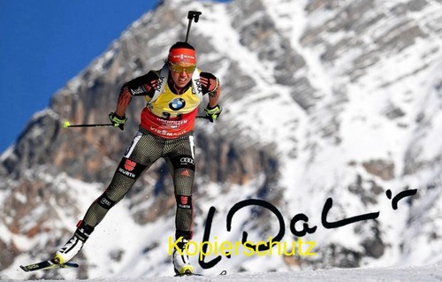 Autogramm wintersport biathlon - wintersport,