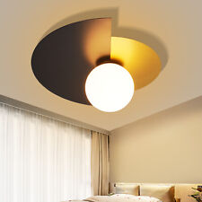 E14 Metall Glas Deckenleuchte