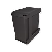 Emuca Recycling Abfall Eimer Küche Mülltonne 30L Unterbau A11