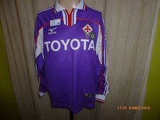 AC Florenz Original Mizuno Langarm Trikot 2001/02 "TOYOTA" Gr.M