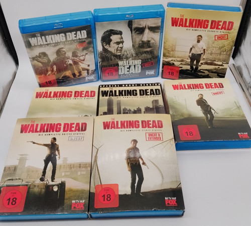 The walking dead blu ray - dead,