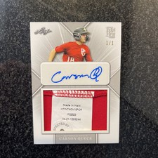 2021 Leaf Perfect Game Patch