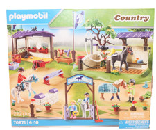 Playmobil 70871 Country Reitturnier mit Waschplatz Pferde-Wettkampf