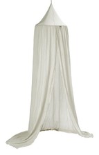 ALVI Baldachin Stars grau – Stilvoller Betthimmel für Kinderzimmer - Wie neu