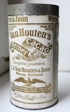 alt Blechdose CACAO VAN