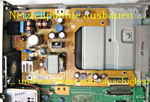 Reparatur netzteilplatine aus - reparatur,
