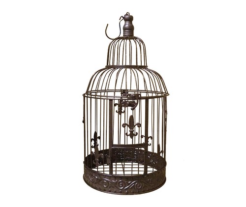 Deko vogelkäfig lilie - deko,