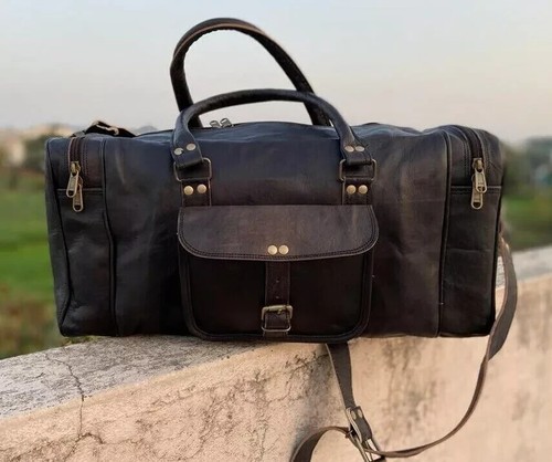 Tasche leder reise schwarz - leder,
