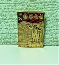 Abzeichen Pin mit Lenin-Statue