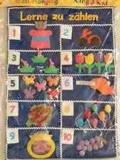 Zählen lernen Vorschule Übungen Erste Klasse Kindergarten - Handarbeit