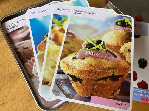 Muffin rezepte metall box - 50,