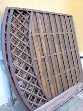 Zaun Zäune Sichtschutzwände Sichtschutzwand LETTLAND/EFEU/CLEMATIS Rankgitter