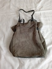 Anokhi Ledertasche grau