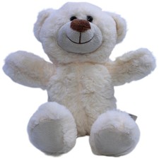 Morgenroth Schlenker Teddybär, weiß Kuscheltier 25cm Gebraucht Teddybär