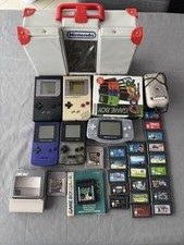 Nintendo Gameboy Color Advance Konvolut +23 Spiele Koffer Lupe