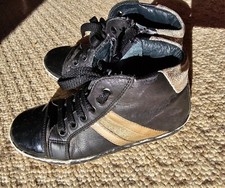 Kickers, leder Stiefel Boots Kletterverschluss  Herbst EU 31, gebraucht