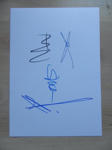 Böhse onkelz autogramme - böhse,