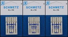 15 Schmetz Overlock-Nadeln ELx705 Stärke 80 (Singer No. 2022)