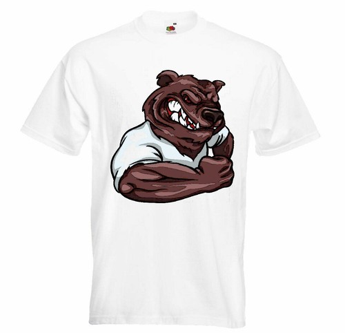 Shirt eisbär braunbär - t-shirt, baer
