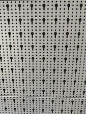 Tegometall Regal Schlüssellochwand 4x Schlüssellochung Hakenwand Länge: 66,5cm