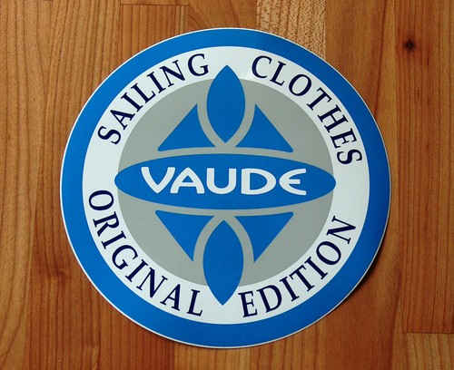 Vaude aufkleber original - vaude,