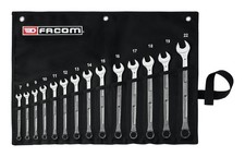 Facom Ringmaulschlüssel-Satz OGV 14-teilig in Rolltasche