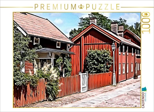 Calvendo puzzle schwedenrot - calvendo, schwedenrot.