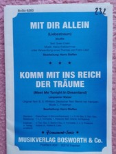 MIT DIR ALLEIN/Komm mit ins