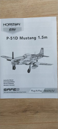 Flugzeug p 51d mustang - rc, p-51d