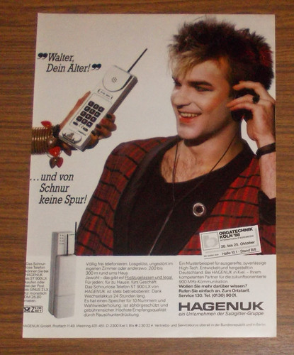 Seltene werbung hagenuk 900 - seltene,