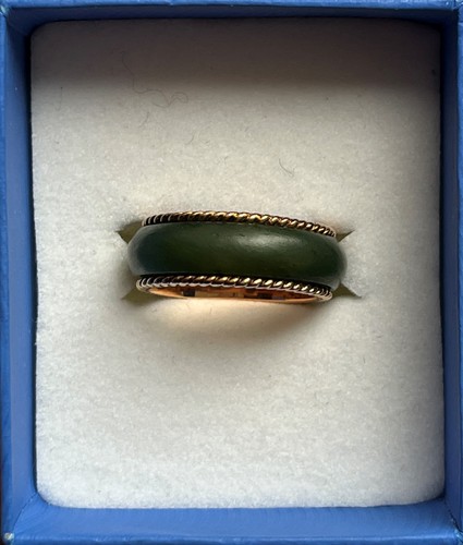 Ring bandring 14k gelbgold und - ring,