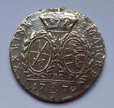 Sachsen taler 1779 - 2/3,