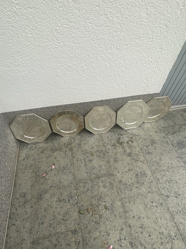 Platzteller eckig 3 etwas - platzteller,
