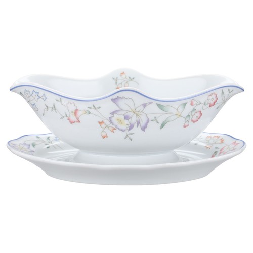 Sauciere mit teller - mit,