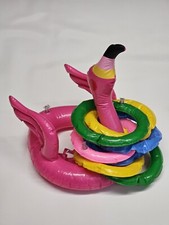 Flamingo Aufblasbares Wurfspielzeug Party-Wurfspiel Aufblasbares Pool-Partyspiel