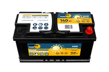Solarbatterie 12V 140Ah AGM