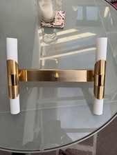 Wandleuchte Messing, dimmbar