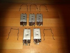 5 Filter mit Klemmen aus