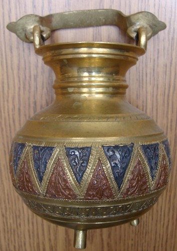 Messing vase indien cm - messing,