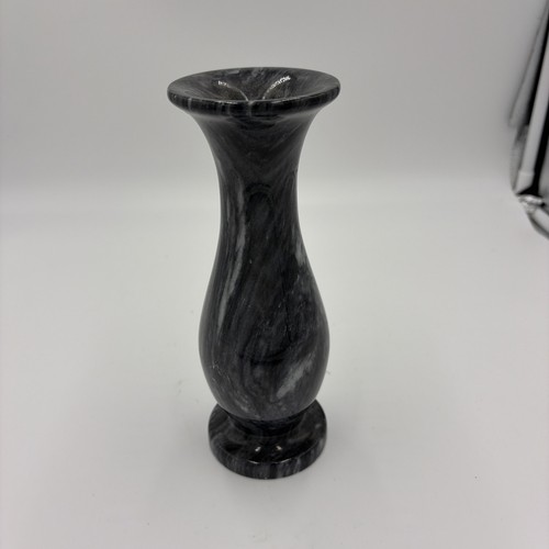 Vintage vase dunkel - vase, grau
