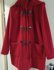 Roter Wintermantel Atelier Goldner, Gr. 48