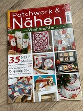 Nähen und Patchwork 06/2020 Weihnachten Advent Tannenbaum Nähzeitschrift