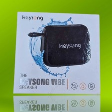 Heysong IPX7 Bluetooth Lautsprecher, Tragbar, Wasserdicht, Stereo Sound
