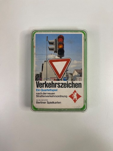Quartett verkehrszeichen - quartett,