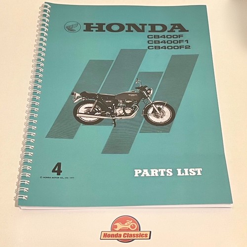 Honda cb400f 400 four - honda,