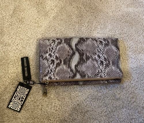 Neu biba clutch aus leder - clutch, mit
