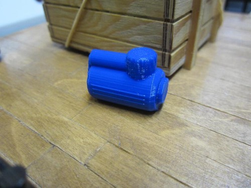 Lenzpumpe blau 26x14x17mm - , 1:25
