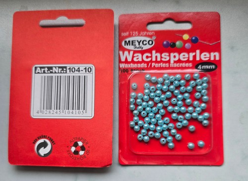 Meyco wachsperlen in - meyco, mm