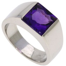 Cartier Tank Amethyst #50 Ring
